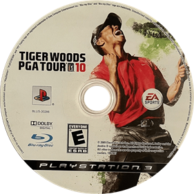 Tiger Woods PGA Tour 10 - Disc Image