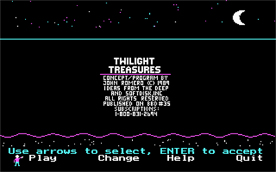 Twilight Treasures - Screenshot - Game Title Image