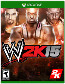 WWE 2K15 - Box - Front - Reconstructed Image