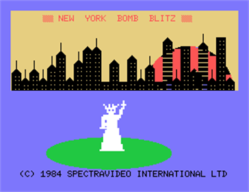 New York Bomb Blitz - Screenshot - Game Title Image