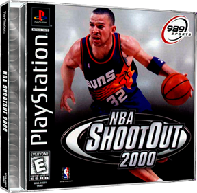 NBA ShootOut 2000 - Box - 3D Image
