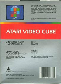 Atari Video Cube - Box - Back