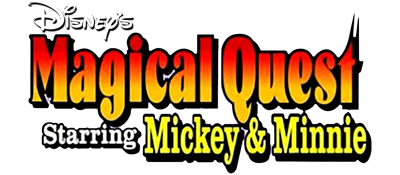 Disney's Magical Quest Starring Mickey & Minnie - Clear Logo Image
