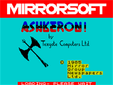 Ashkeron! - Screenshot - Game Title Image