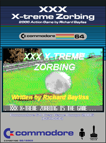 XXX X-treme Zorbing - Fanart - Box - Front Image