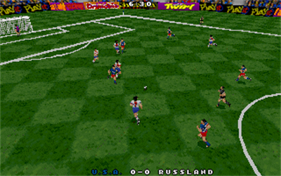 VR Soccer '96 - Screenshot - Gameplay Image
