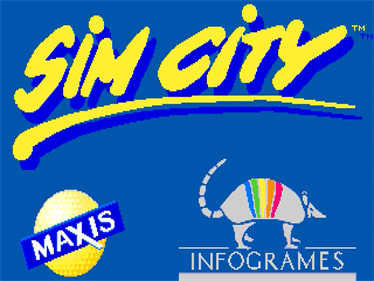 Sim City - Screenshot - Game Title