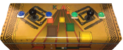 Klax - Arcade - Control Panel Image