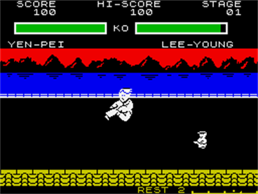 Yie Ar Kung Fu II - Screenshot - Gameplay