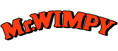 Mr. Wimpy: The Hamburger Game - Clear Logo