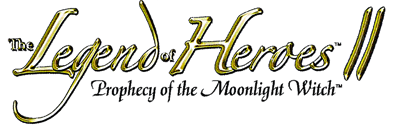 The Legend of Heroes II: Prophecy of the Moonlight Witch - Clear Logo Image