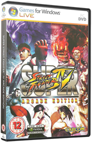 Super Street Fighter IV: Arcade Edition - Box - 3D Image