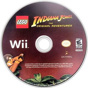 LEGO Indiana Jones: The Original Adventures - Disc Image