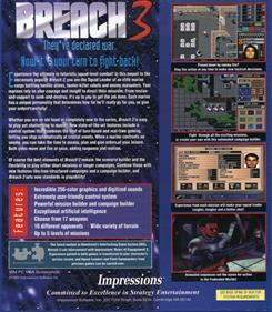 Breach 3 - Box - Back Image