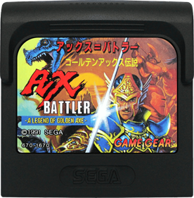 Ax Battler: A Legend of Golden Axe - Cart - Front Image