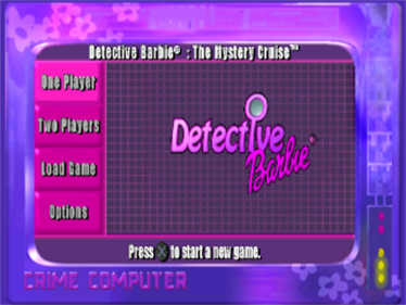 Detective Barbie: The Mystery Cruise - Screenshot - Game Title Image