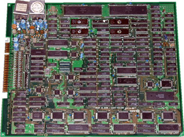 64th. Street: A Detective Story - Arcade - Circuit Board Image