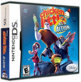 Chicken Little: Ace in Action - Box - 3D Image