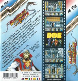 Defenders of the Earth - Box - Back Image