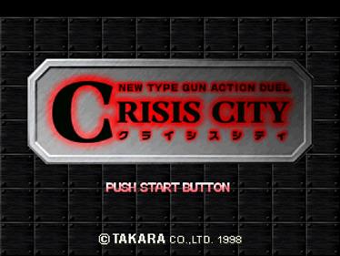 Crisis City - Screenshot - Game Title Image