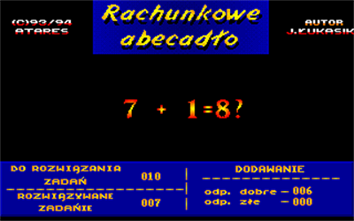 Rachunkowe Abecadlo - Screenshot - Gameplay Image