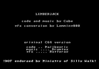 LumberJack - Screenshot - Game Title Image