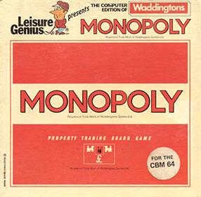 Monopoly (Leisure Genius) - Box - Front Image