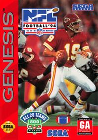 NFL Football '94 Starring Joe Montana - Box - Front Image