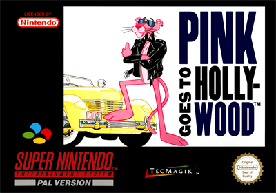 Pink Goes to Hollywood - Box - Front Image