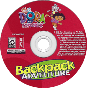 Dora the Explorer: Backpack Adventure - Disc Image
