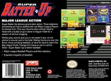 Super Batter Up - Box - Back Image