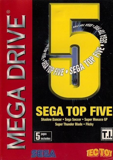 Top Five 5 Jogos Original Mega Drive