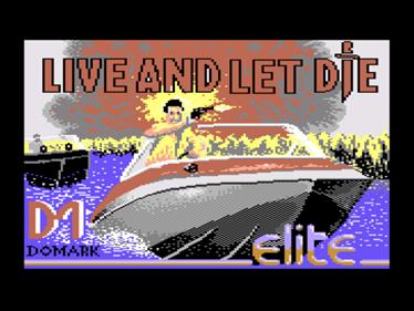 Ian Fleming's James Bond 007 in Live and Let Die: The Computer Game - Screenshot - Game Title Image