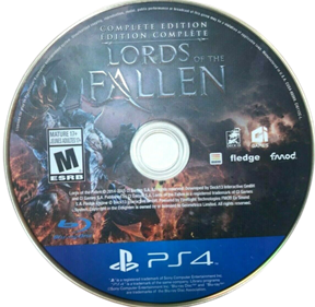 Lords of the Fallen - Disc Image