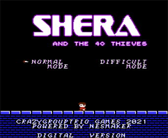Shera and the 40 Thieves - Screenshot - Game Title Image