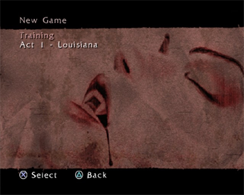 BloodRayne - Screenshot - Game Select Image