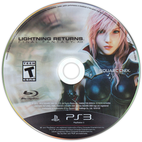Lightning Returns: Final Fantasy XIII - Disc Image