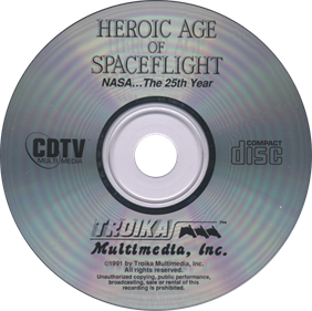 Heroic Age of Spaceflight: NASA... The 25th Year - Disc Image
