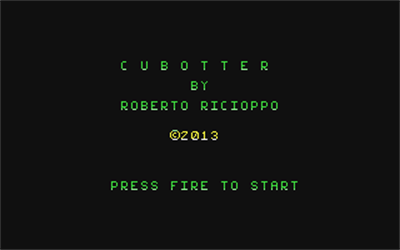 Cubotter - Screenshot - Game Title Image