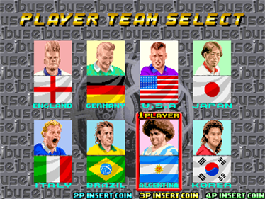 Seibu Cup Soccer - Screenshot - Game Select Image