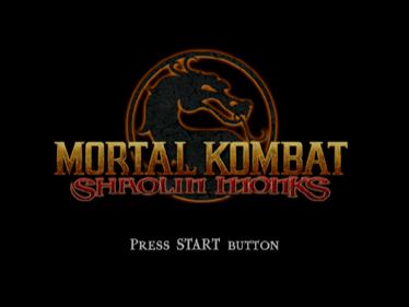 Mortal Kombat: Shaolin Monks - Screenshot - Game Title Image