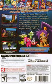 Shantae and the Seven Sirens - Box - Back Image