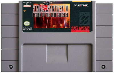 Final Fantasy VI: Return of the Dark Sorcerer - Cart - Front Image