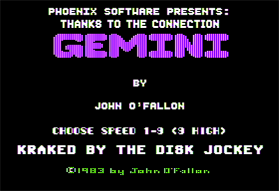 Gemini - Screenshot - Game Title Image