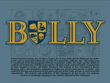 Bully - Screenshot - Game Title Image