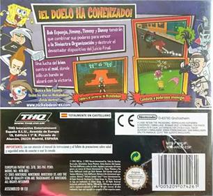 Nicktoons Unite! - Box - Back Image