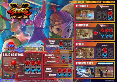 Street Fighter V: Type Arcade - Arcade - Marquee Image
