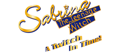 Sabrina the Teenage Witch: A Twitch in Time! - Clear Logo Image