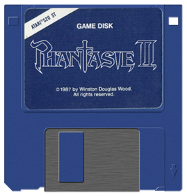 Phantasie II - Fanart - Disc Image