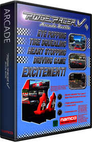 Ridge Racer V Arcade Battle - Box - 3D Image